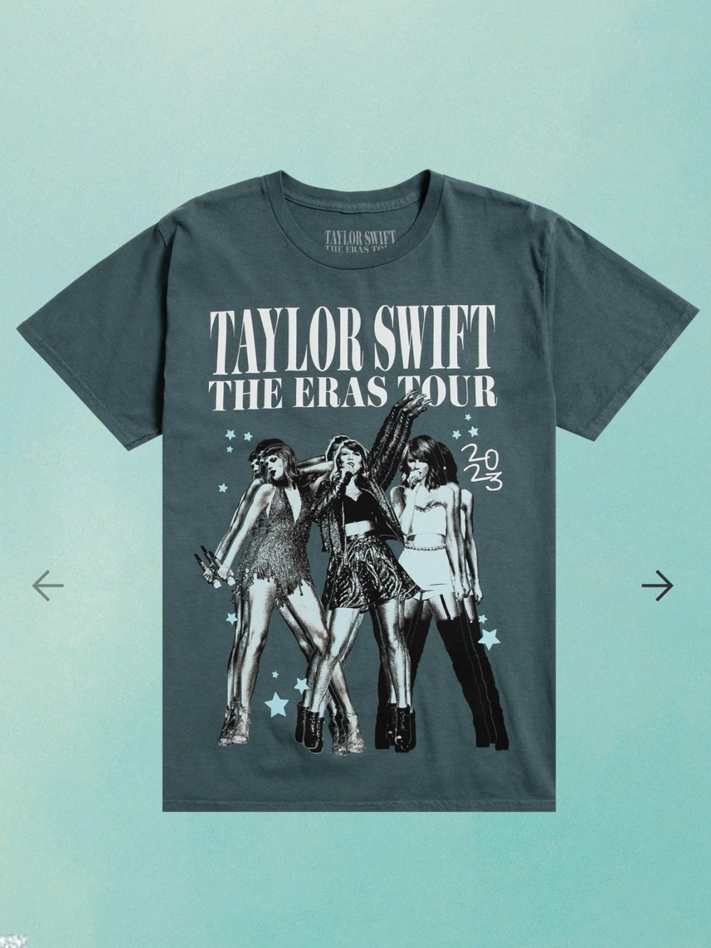 Taylor Swift The Eras Tour 1987 Album T-Shirt
